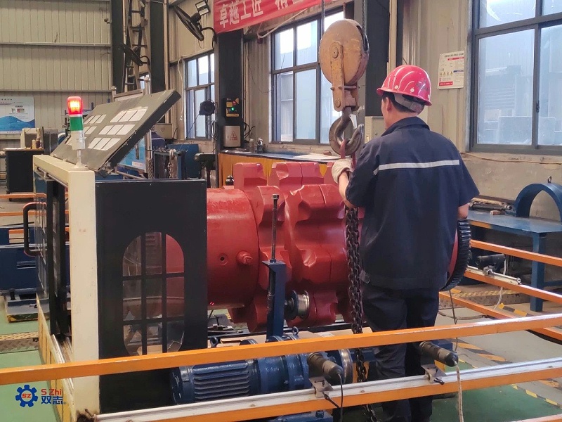 鏈輪軸組試運行